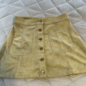 Super soft suede mink olive green 🫒